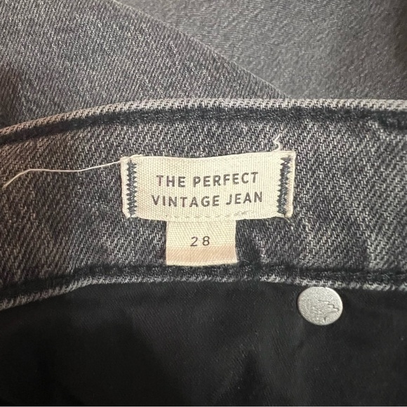 Madewell | The Perfect Vintage Jeans Cosner Wash Knee-Rip High Rise Size 28 - Picture 3 of 15